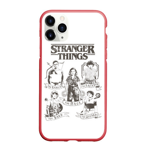 Чехол для iPhone 11 Pro матовый Очень Странные Дела фото