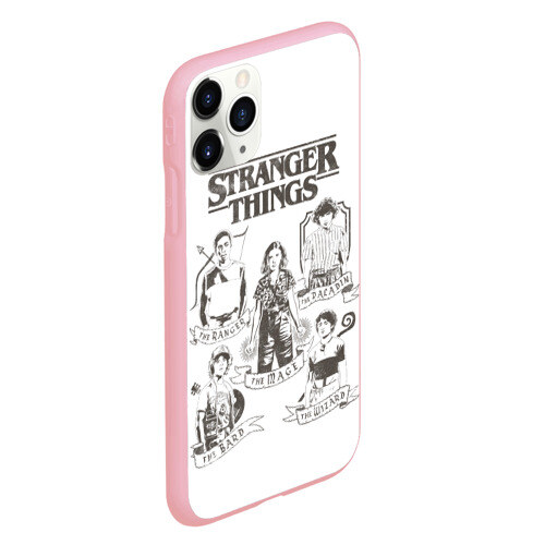 Чехол для iPhone 11 Pro матовый Очень Странные Дела фото