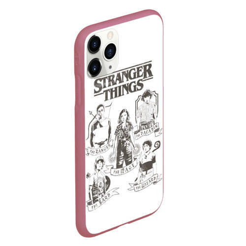 Чехол для iPhone 11 Pro матовый Очень Странные Дела фото