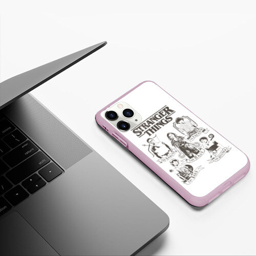 Чехол для iPhone 11 Pro матовый Очень Странные Дела фото