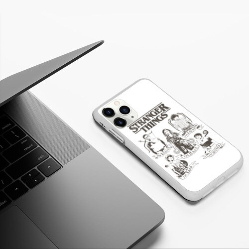 Чехол для iPhone 11 Pro матовый Очень Странные Дела фото