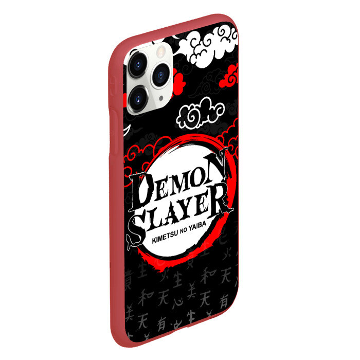 Чехол для iPhone 11 Pro матовый КЛИНОК, РАССЕКАЮЩИЙ ДЕМОНОВ фото