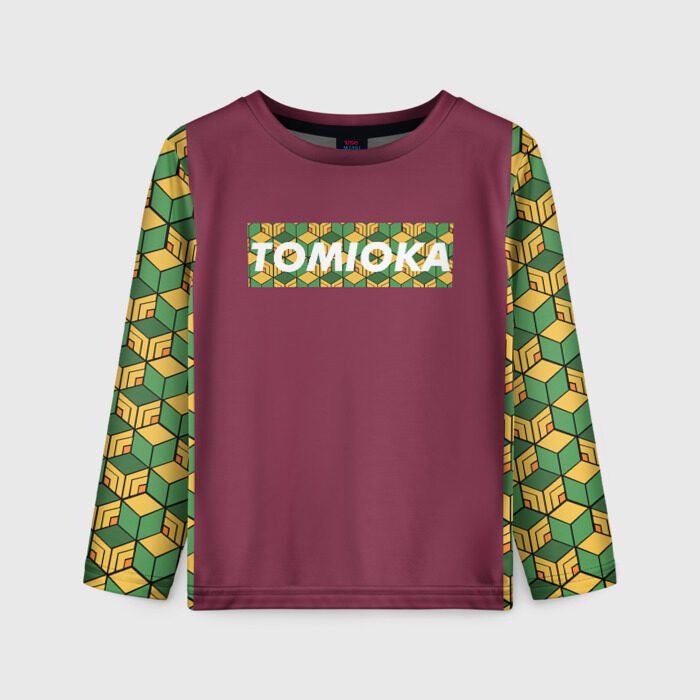 Детский лонгслив 3D ТОМИОКА | TOMIOKA фото