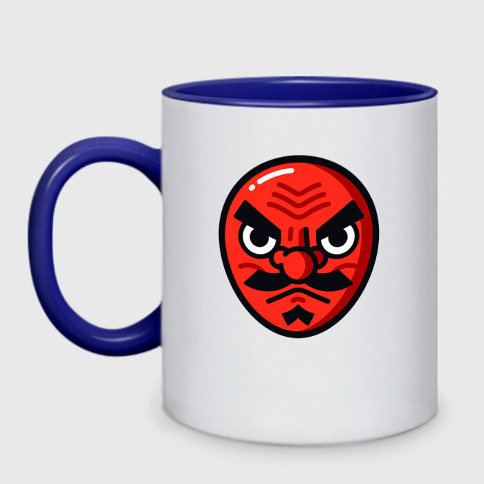 Кружка двухцветная Саконджи Урокодаки Kimetsu no Yaiba фото