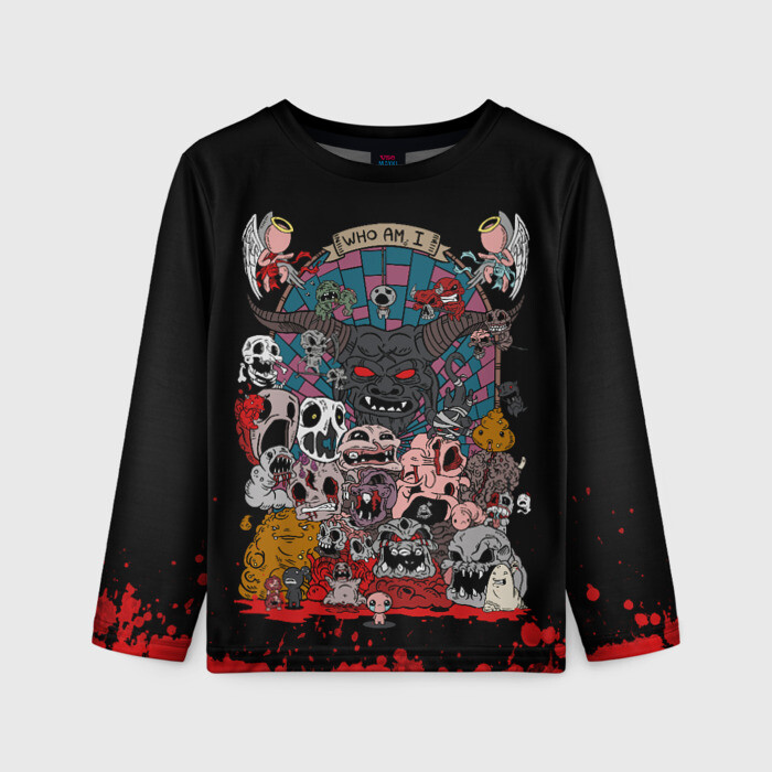 Детский лонгслив 3D Кто я фото
